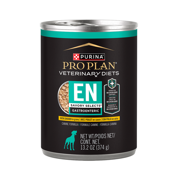Purina Pro Plan Veterinary Diets EN Gastroenteric Savory Selects Chicken Wet Dog Food