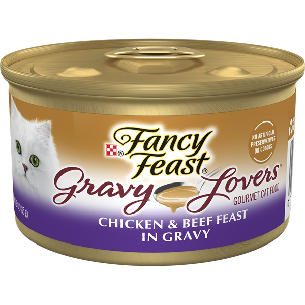 Fancy Feast Gravy Lovers Chicken & Beef Feast In Gravy Wet Cat Food