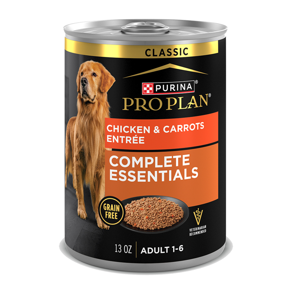 Purina Pro Plan Pro Plan Complete Essentials Grain Free Adult Chicken & Carrots Classic Wet Dog Food
