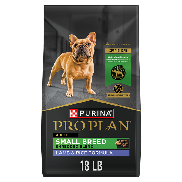 Purina Pro Plan Pro Plan Adult Small Breed Shredded Blend Lamb & Rice Formula Dry Dog Food