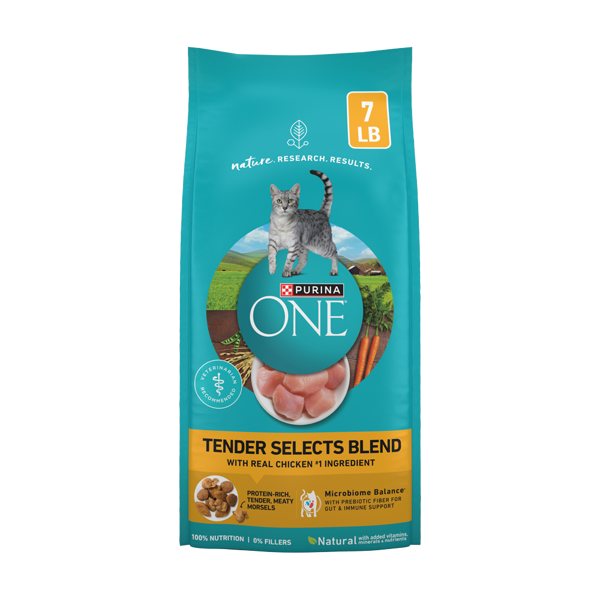 Purina ONE Tender Selects Blend With Real Chicken Dry Cat Food