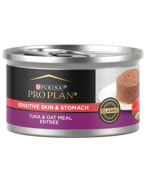 Purina Pro Plan Pro Plan Sensitive Skin & Stomach Tuna & Oat Meal Wet Cat Food