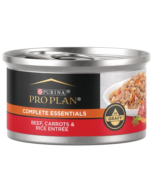 Purina Pro Plan Pro Plan Complete Essentials Beef, Carrots & Rice Entrée in Gravy Wet Cat Food