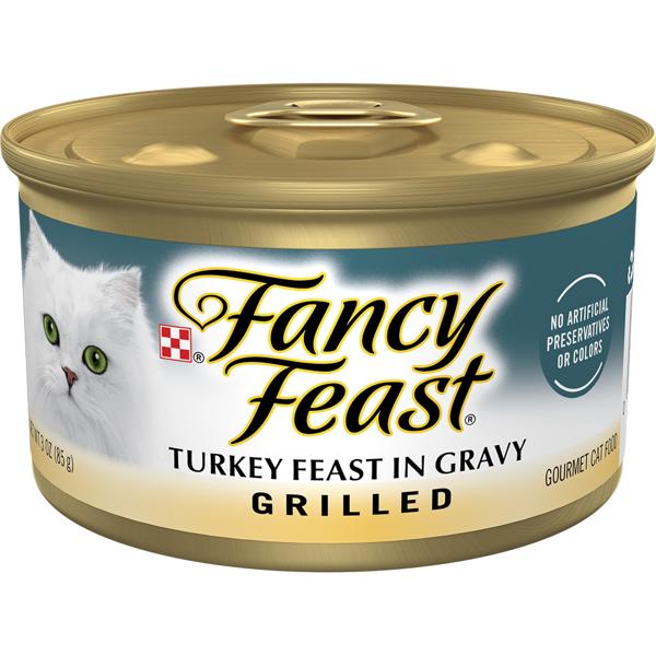 Fancy Feast Grilled Turkey Feast in Gravy Wet Cat Food