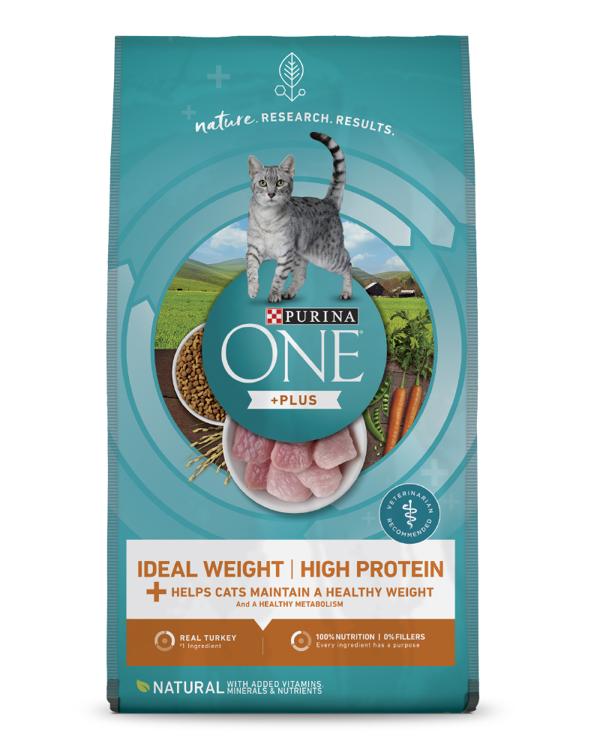 Purina ONE Ideal Weight High Protein Turkey Dry Cat Food