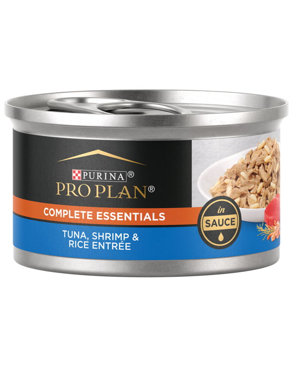 Purina Pro Plan Pro Plan Complete Essentials Tuna, Shrimp & Rice Entrée in Sauce Wet Cat Food