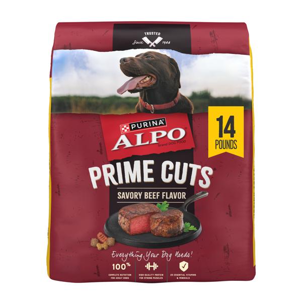 Alpo Prime Cuts Savory Beef Flavor Dry Dog Food