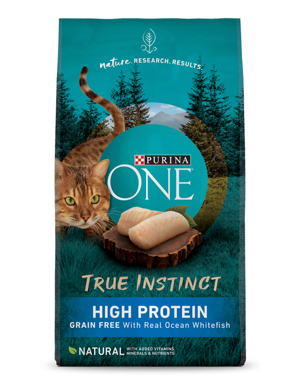 Purina ONE True Instinct Grain Free Ocean Whitefish Dry Cat Food