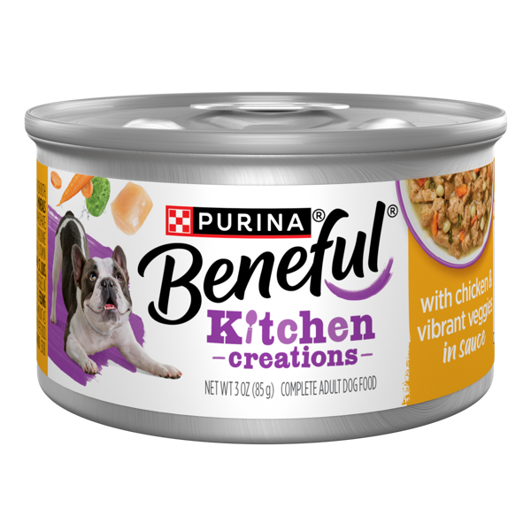 Beneful Kitchen Creations With Chicken & Vibrant Veggies in Sauce Wet Dog Food