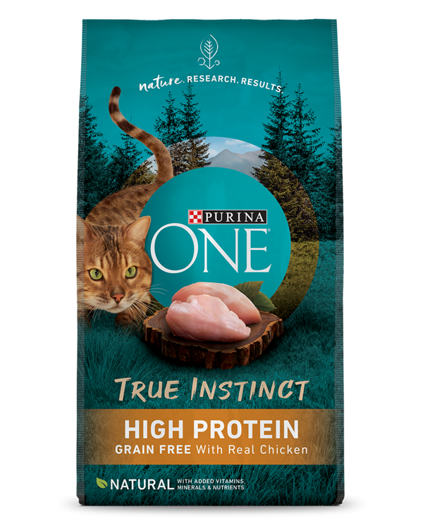 Purina ONE True Instinct Grain Free With Real Chicken Dry Cat Food