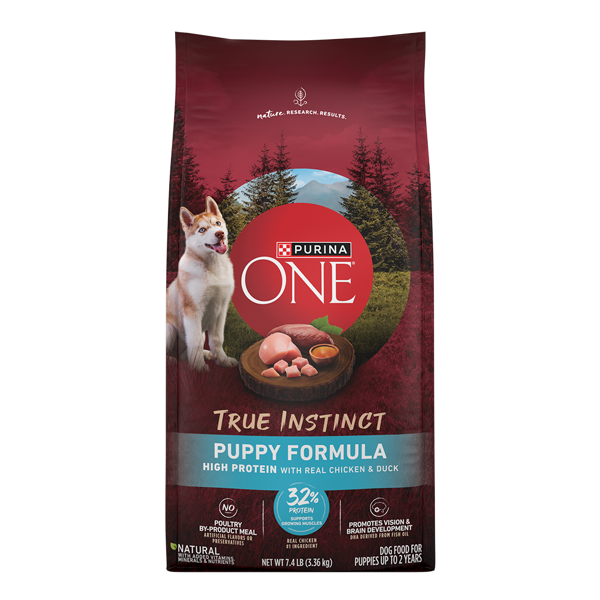 Purina ONE True Instinct High Protein Chicken & Duck Puppy Food Dry