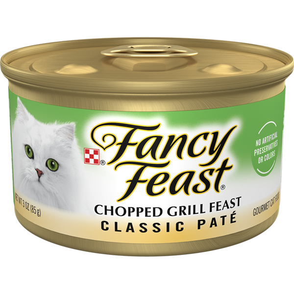 Fancy Feast Classic Pate Chopped Grill Feast Wet Cat Food