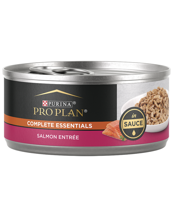 Purina Pro Plan Complete Essentials Salmon Entrée in Sauce Wet Cat Food