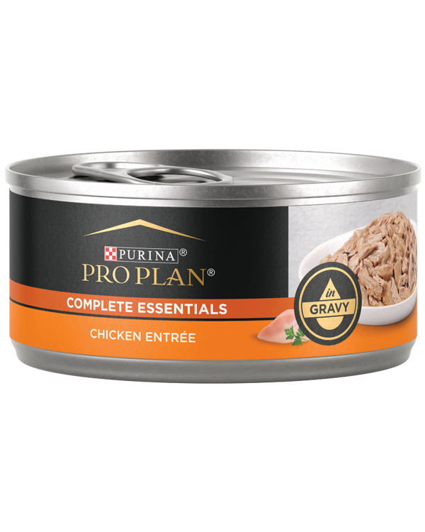Purina Pro Plan Complete Essentials Chicken Entrée in Gravy Wet Cat Food
