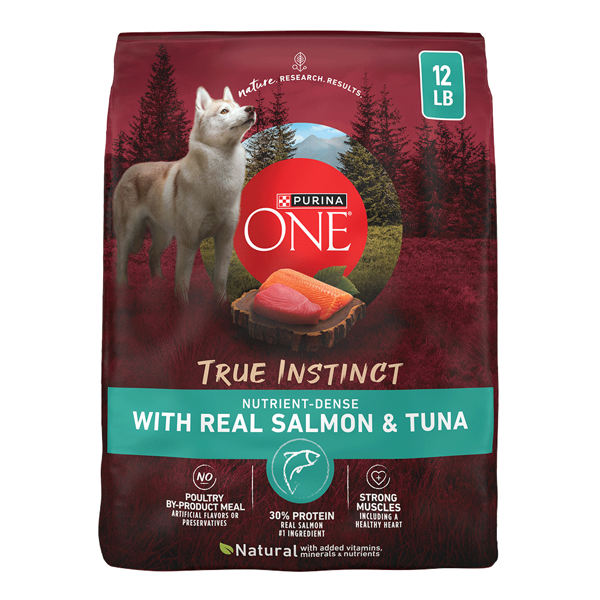 Purina ONE True Instinct Salmon & Tuna High Protein Dry Dog Food