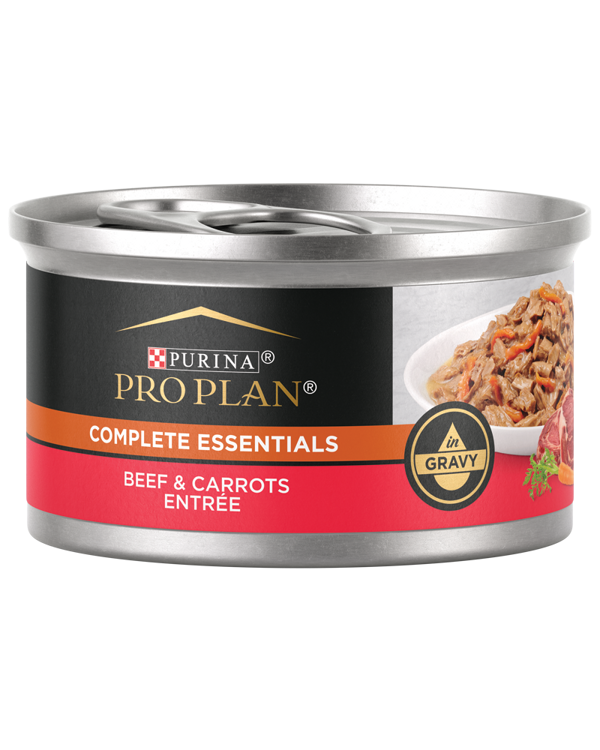 Purina Pro Plan Pro Plan Complete Essentials Beef & Carrots in Gravy Wet Cat Food