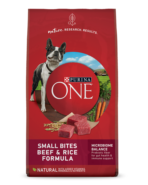 Purina ONE Small Bites Beef & Rice Formula Dry Dog Food
