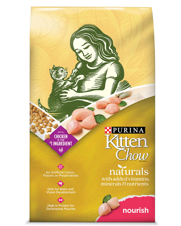 Purina Cat Chow Kitten Chow Naturals Dry Kitten Food