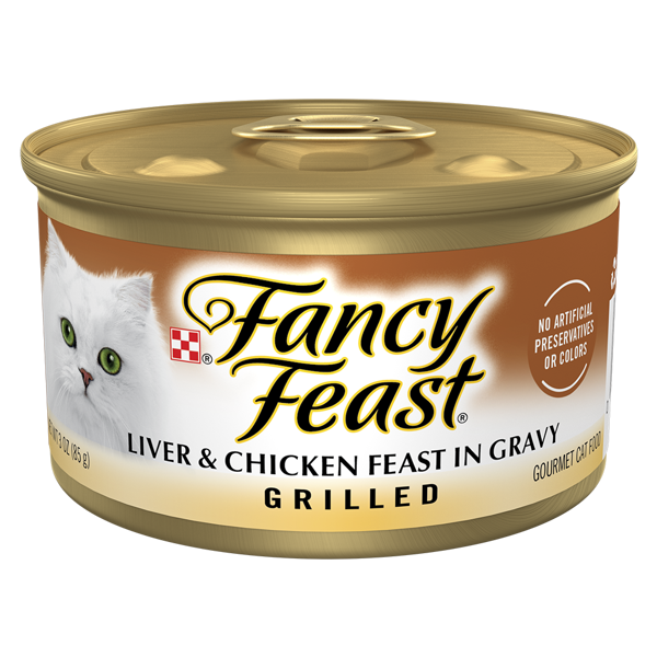 Fancy Feast Grilled Liver & Chicken Feast in Gravy Wet Cat Food