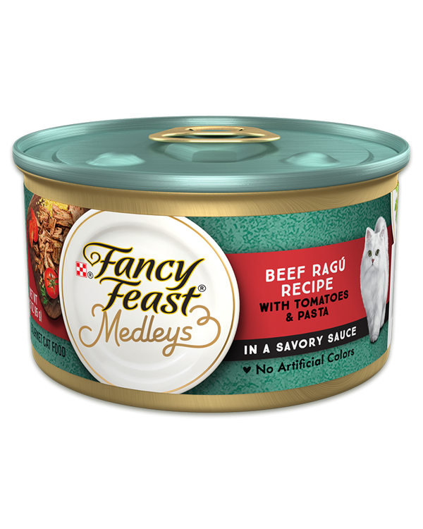 Fancy Feast Medleys Beef Ragù With Tomatoes & Pasta Wet Cat Food