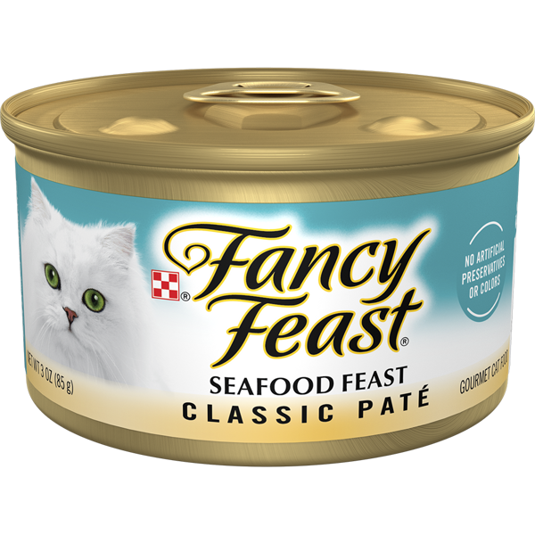 Fancy Feast Fancy Feast Classic Paté Seafood Feast Wet Cat Food