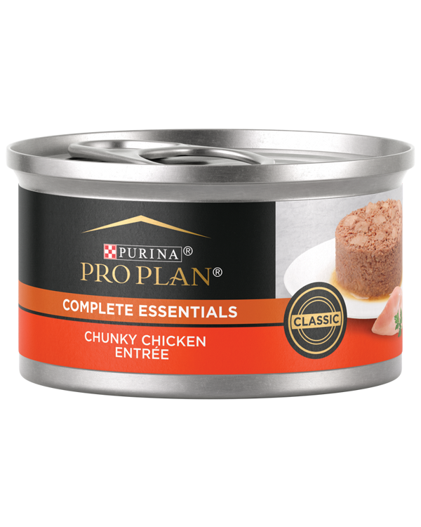 Purina Pro Plan Pro Plan Complete Essentials Chunky Chicken Entrée Classic Wet Cat Food