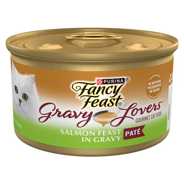 Fancy Feast Gravy Lovers Salmon Feast Pate in Gravy Wet Cat Food