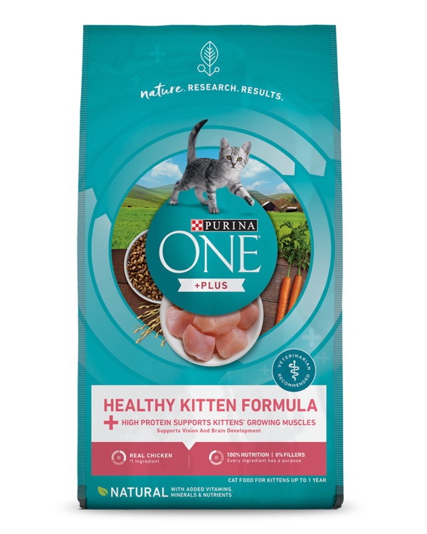 Purina ONE Purina ONE +Plus Healthy Kitten Dry Cat Food