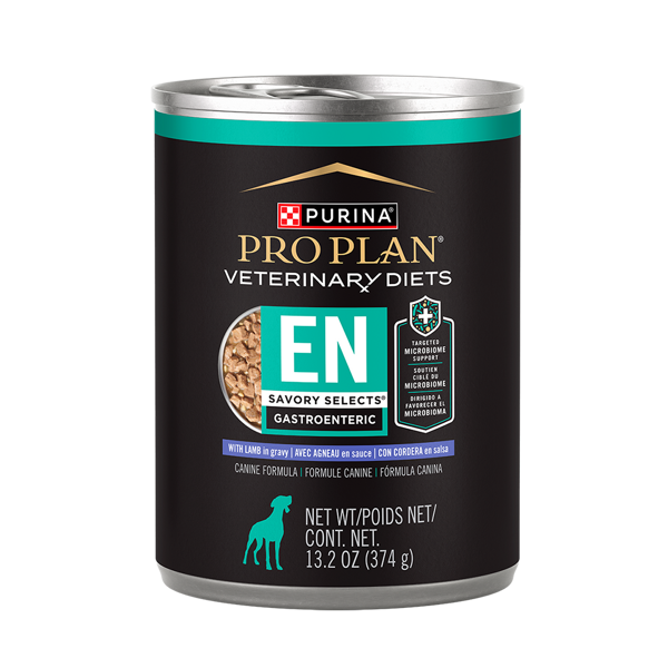 Purina Pro Plan Veterinary Diets EN Gastroenteric Savory Selects Lamb Wet Dog Food