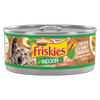 Friskies Indoor de cazuela de pollo y pavo en trozos con verduras de huerta en salsa preparada con jugo de cocción