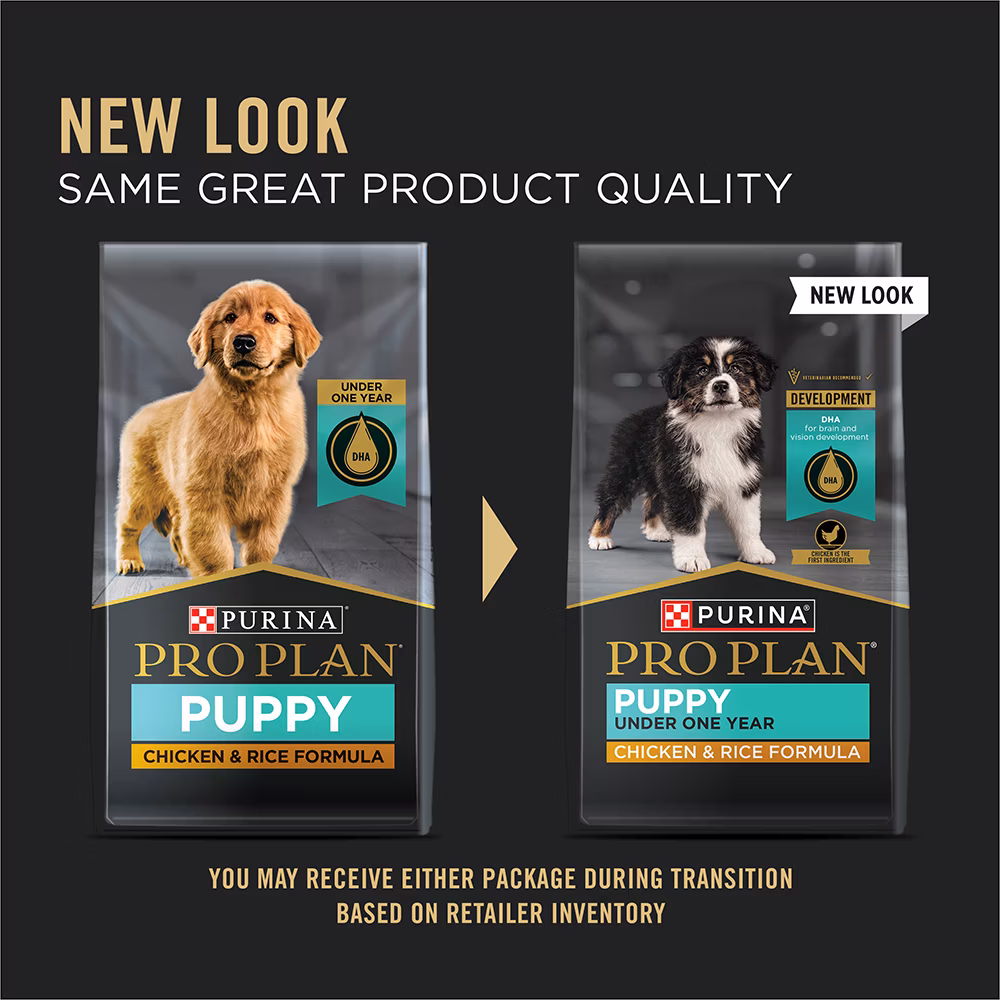 Purina Pro Plan Puppy Nuevo empaque, la misma gran calidad