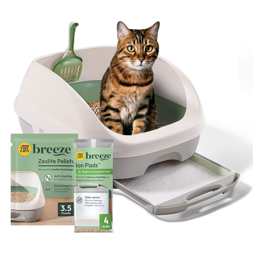 Purina Tidy Cats Breeze Litter Box System Starter Kit
