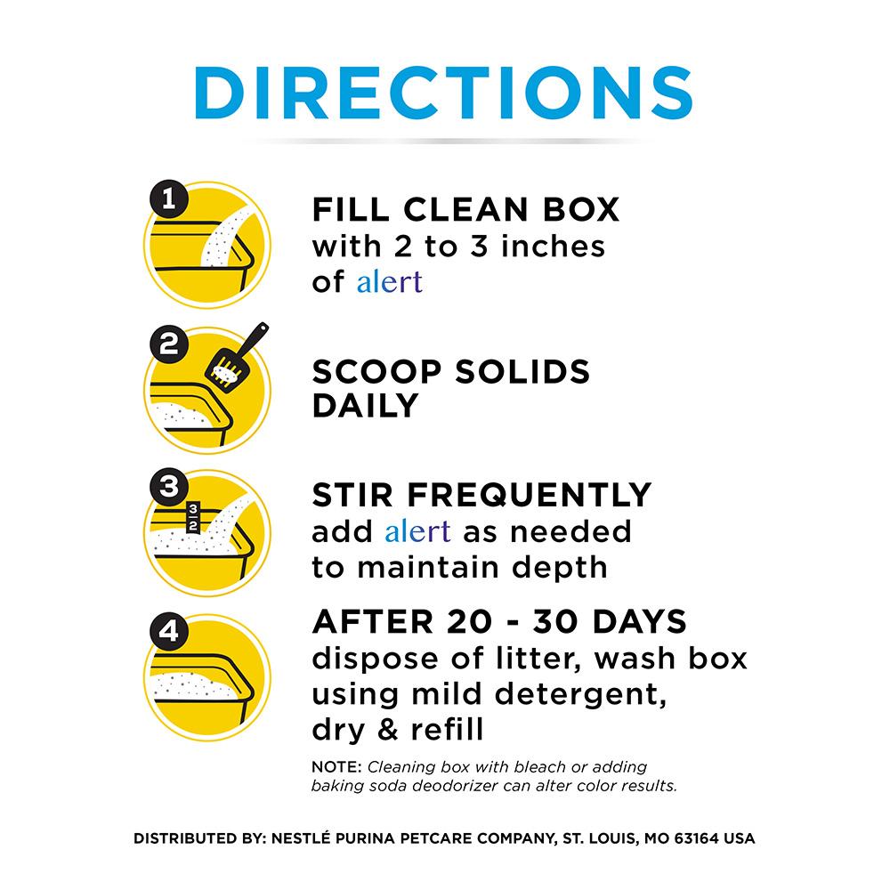 Tidy Cats Tidy Care Alert Color Changing Cat Litter Purina US