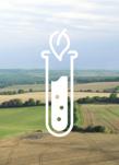 Laboratory testing icon representing ingredient analysis and approval processes.
