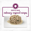 Tentador alimento a la florentina Fancy Feast Medleys