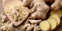 various forms of ginger on table