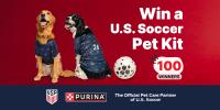 Gana un kit de mascotas de U.S. Soccer