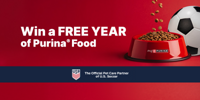 Win a FREE Year of Purina Food!