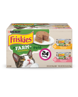 Farm Favorites Wet Cat Food Pate 24 Count Variety Pack