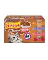 Friskies Paquete Variado Chunky con Salsa Extra Comida Húmeda para Gatos