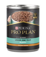 Alimento húmedo Purina Pro Plan clásico para cachorros en desarrollo sin cereales con sabor a pollo