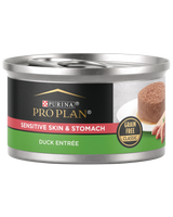 pro plan sensitive skin stomach duck grain free wet cat food