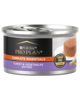 pro plan turkey vegetables grain free wet cat food