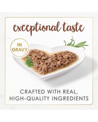 ingredientes como carne de res en salsa gourmet naturals