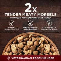 2 times tender meaty morsels