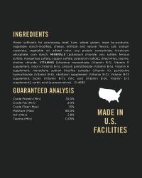 ingredient list