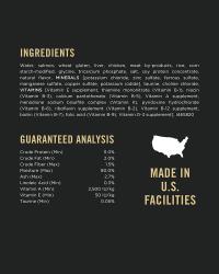 ingredient list