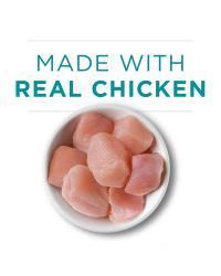 made with real chicken