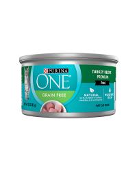 Alimento húmedo de carne de pavo sin cereales para gatos Purina ONE®