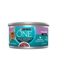 Alimento húmedo de atún en salsa para gatos Purina ONE® True Instinct